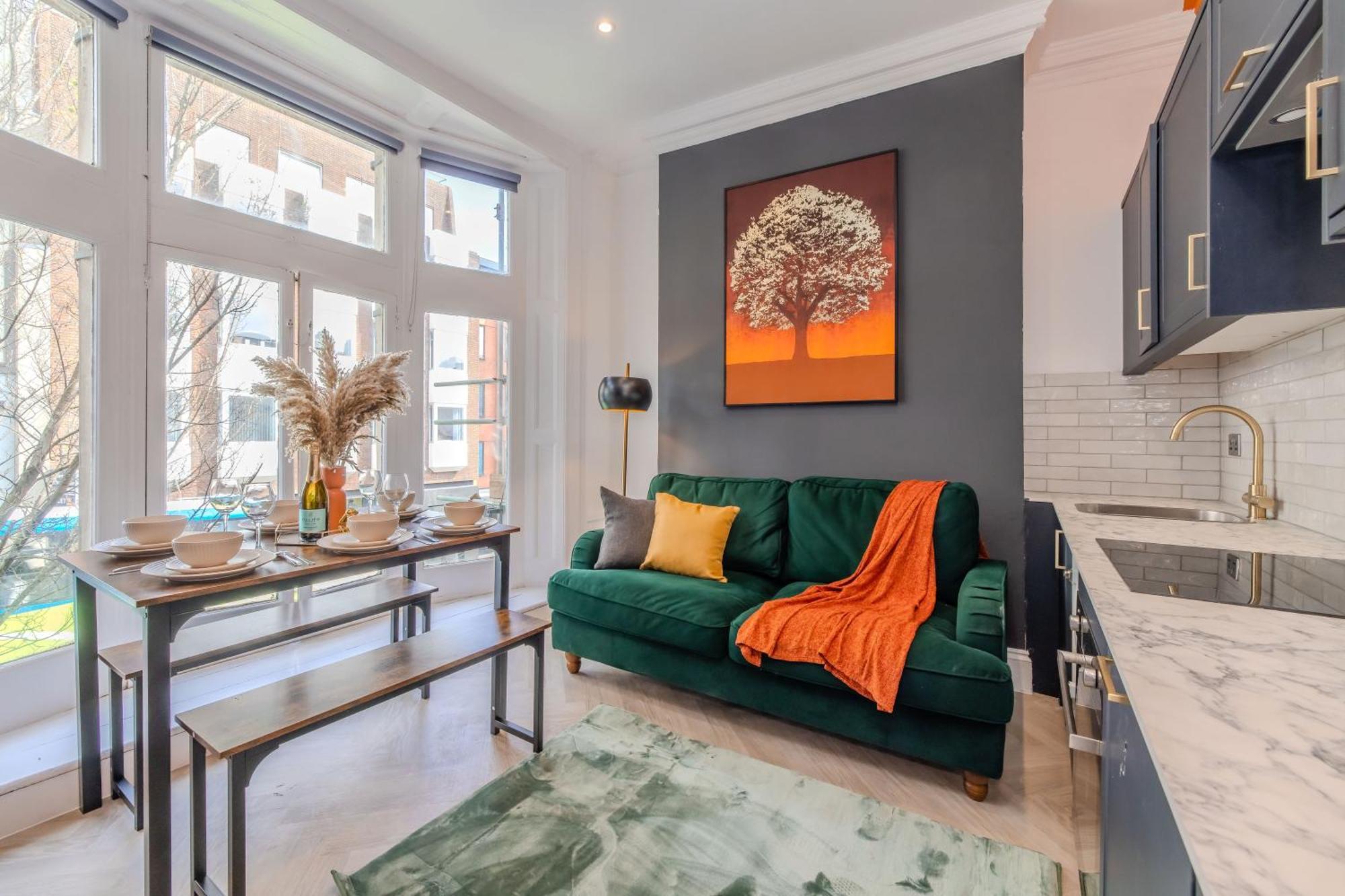 2 Bedroom Flat Next To Brighton Station & Beach I Sleep 8 Guests Eksteriør bilde