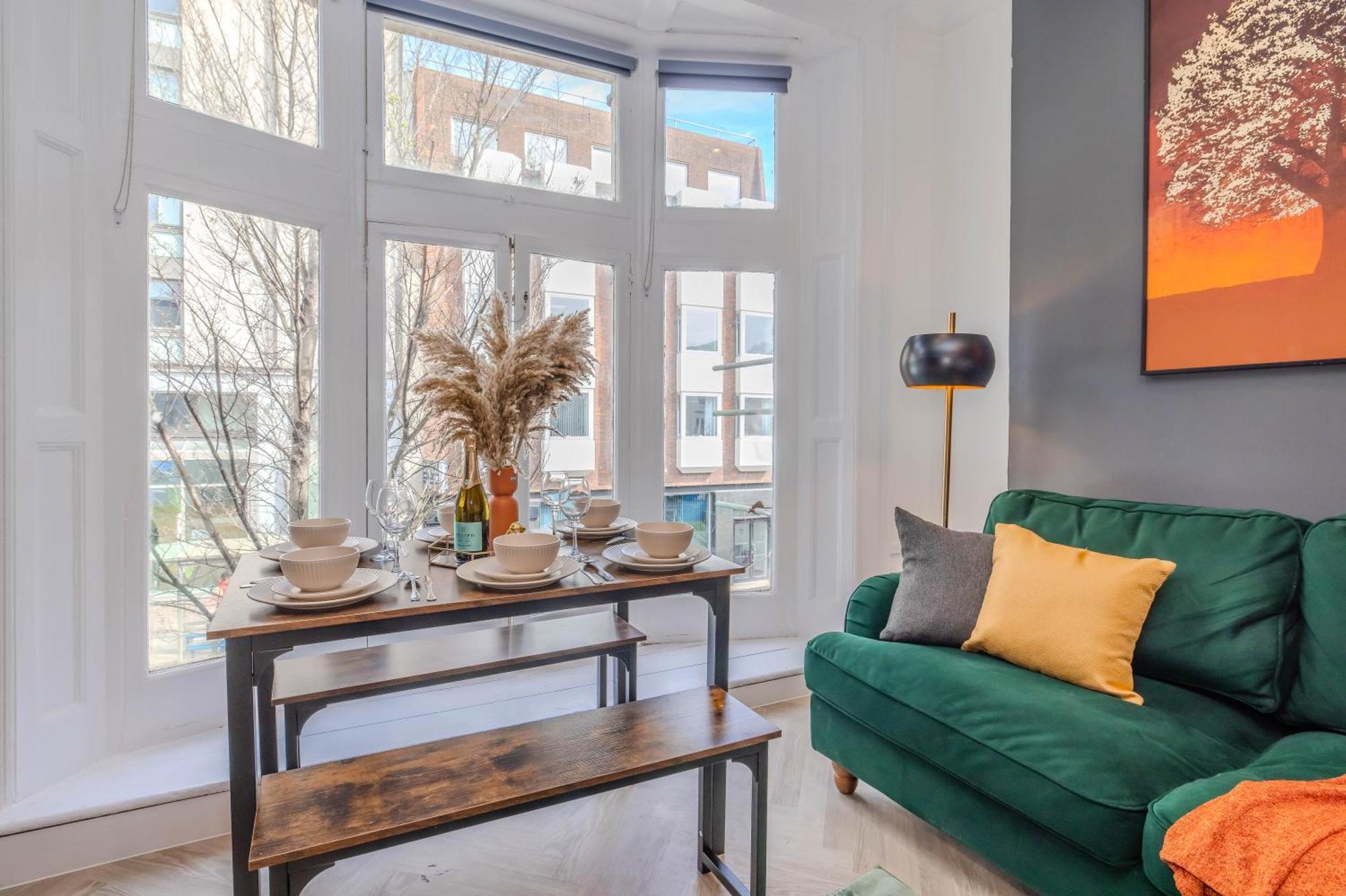 2 Bedroom Flat Next To Brighton Station & Beach I Sleep 8 Guests Eksteriør bilde